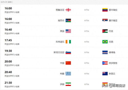 2023男篮世界杯赛程安排 附塞尔维亚男篮VS中国男篮比赛时间表