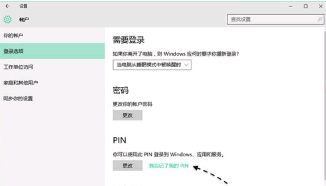 win10电脑密码忘记了记得pin