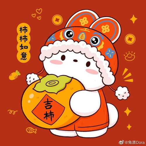 属兔的朋友看过来,新年兔兔头像来啦