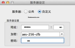 shadowsocks设置(国外免费ss服务器)