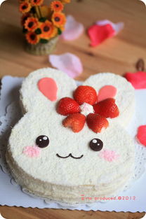 摩羯座兔子蛋糕 摩羯座 蛋糕