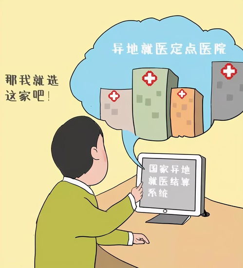 漫画图解 跨省异地就医住院费咋直接结算