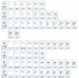 一年级下册生字笔顺表,为孩子收藏着