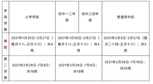 多地寒假时间公布 这个地方的小学元旦放寒假