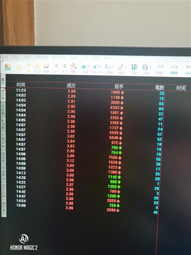 股票15：00挂出一个超大卖单什么意思?