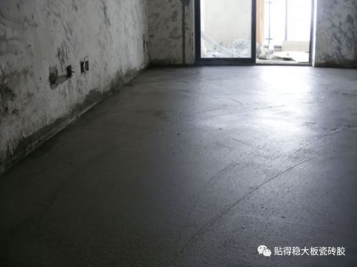 贴得稳大板瓷砖胶,告诉你家装防水施工应该怎么做