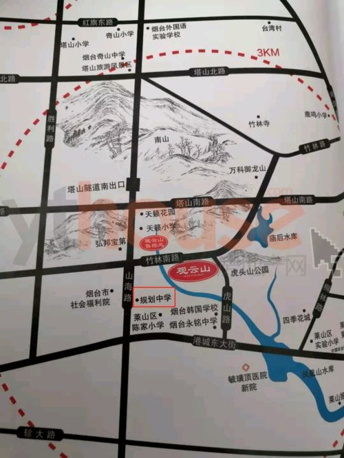 全长约5.9公里 烟台山海快速路核发批前公示 勘测已开始