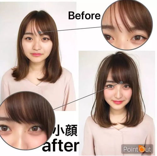 日本发型师分享 刘海小脸术 有了刘海的小姐姐,原来这么美