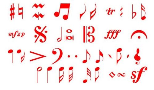 数学大于号的音乐符号名称是什么 