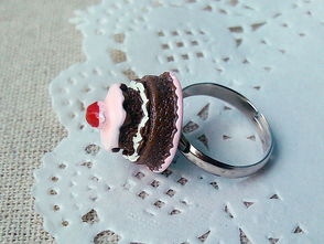 草莓蛋糕戒指