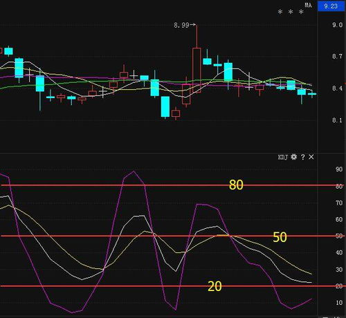 K D J指标的数值在软件的哪个位置