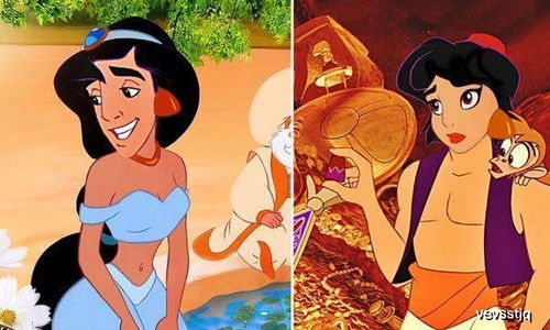 经典童话大崩坏 迪士尼换脸恶搞公主身王子脸一秒变搞笑动画
