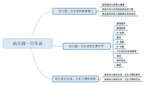 保教知识与能力重点