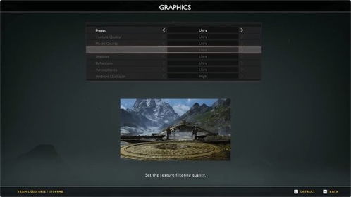 战神 PS5版与PC版画面对比 阴影特效为最大差异