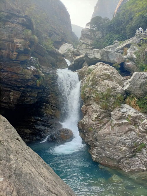 旅游风光分享 庐山三叠泉避雷 