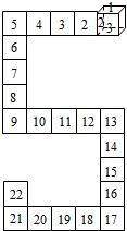 有一个正方体木块,木块六个面上分别写着数字1 2 3 4 5 6.其中,1与4,2与5,3与6相对.现在把这个 