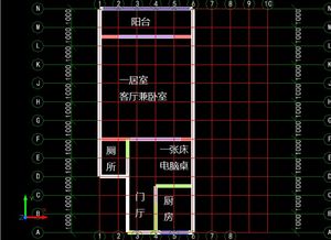 小户型重新装修格局大概是这样的如图 有没有大神给个装修方案和费用大概要多少 