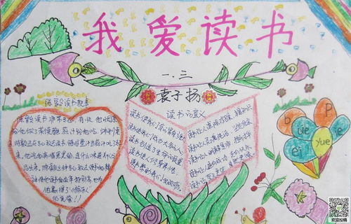 讀書手抄報1500字