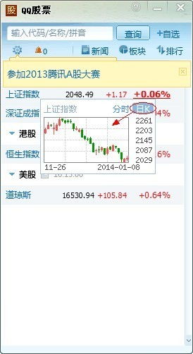 QQ股票为什么不能显示K线