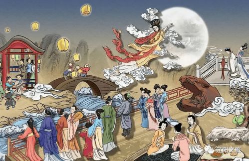 传统中秋节 赏月团圆 寄思念