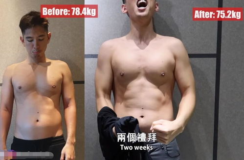 2个星期能练出腹肌吗 挑战者通过饮食和训练,结果瘦了3公斤