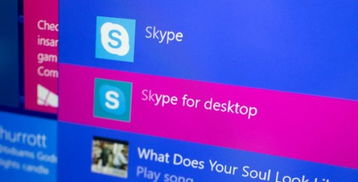 win10系统的skype如何卸载不了