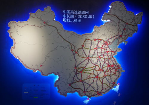 中国铁路网地图全图