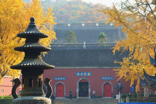 江苏一座有千年历史的寺庙,建筑依山势层层上升,格局严整美观