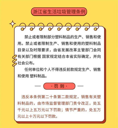 普法专栏 浙江省生活垃圾管理条例 5月1日起施行 这些行为一定不要做哦