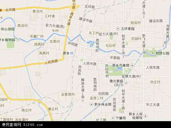 河南新乡地图