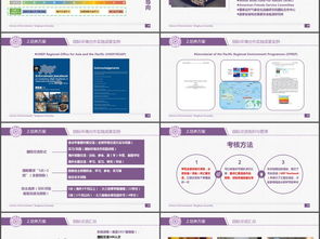 清华大学全球环境国际班培养方案讲解PPT模板下载 5.87MB 教育课件PPT大全 教育培训PPT 