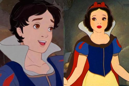 当迪士尼公主们一人分饰两角,装扮成王子的她们颜值超高