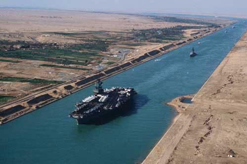 苏伊士运河在历史上有什么重大作用