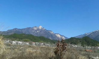 登顶大别山主峰,中原第一高峰