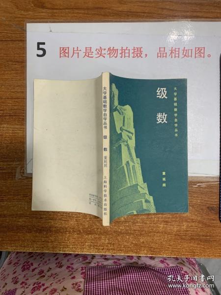 大学基础自学数学丛书 级数