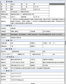 采购部经理工作履历