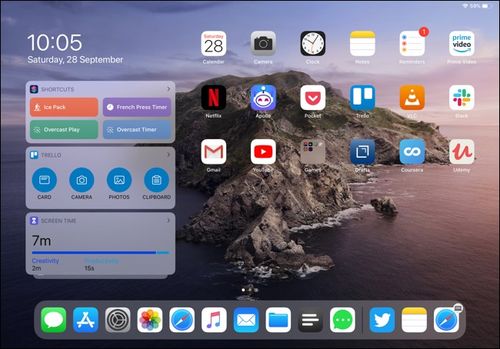 ipad主屏幕向右滑动 如何在iPad主屏幕上添加和自定义小部件