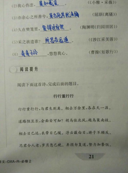 这首诗的开头连叠四个行字有什么好处 在线等 