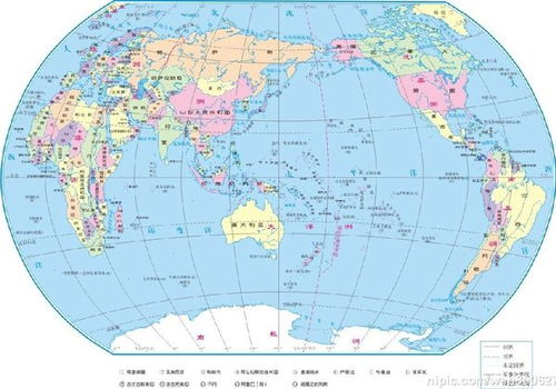 世界地图图片 