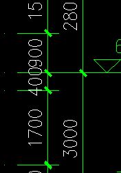 CAD2007线性标注尺寸线怎么弄短一点,如图,就死绿色的线弄短一点,用S命令怎么缩短不了啊 