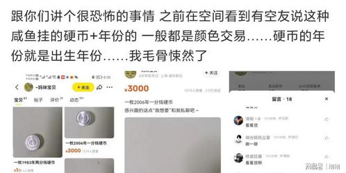 你不知道的冷知识 某鱼挂的有年份的硬币其实是颜色交易