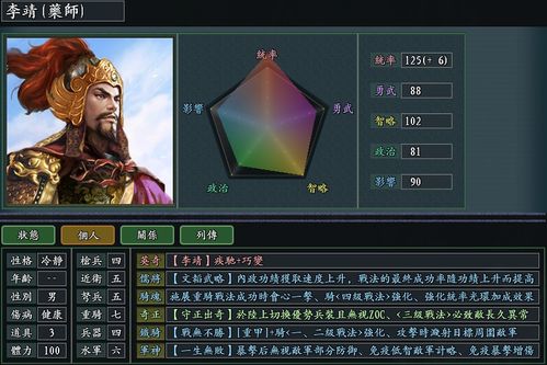 三国志11 风林火山 游戏新手玩家入门指导 71名武将的大唐无敌