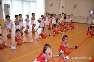 魅力篮球 中天幼中大班篮球展示活动 