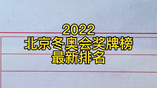 北京冬奥会奖牌前十名,北京冬奥会奖牌正式发布