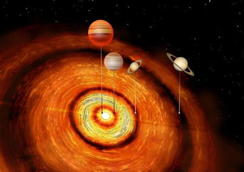 天文学家也好奇 这么年轻的恒星怎么会有四个气态巨行星呢
