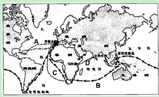 新航路开辟背景四条主要航路事件性影响