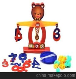 天欣商城 区 儿童智力开发 小熊天秤 早教拼装玩具
