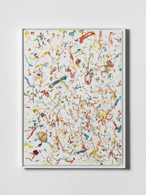 画笔与画布发生碰撞 Dan Colen