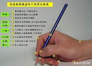 如何锻炼正确握笔写字 