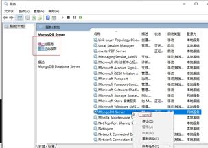 mongowin10安装